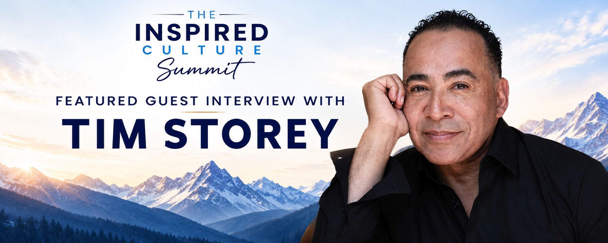 Featured guest interview with Tim Storey at The Inspired Culture Summit